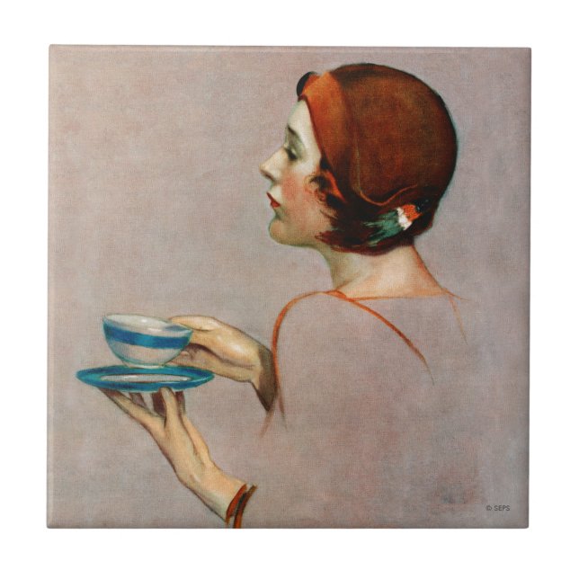 Cup of Java Tile (Front)