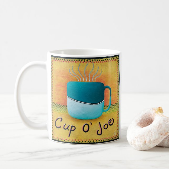 Cup of Joe Coffee Mug (With Donut)