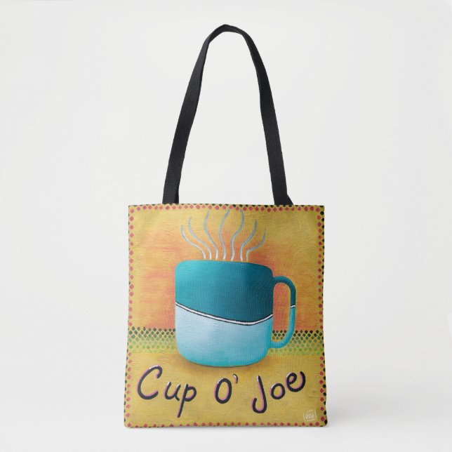 Cup of Joe Tote Bag (Front)