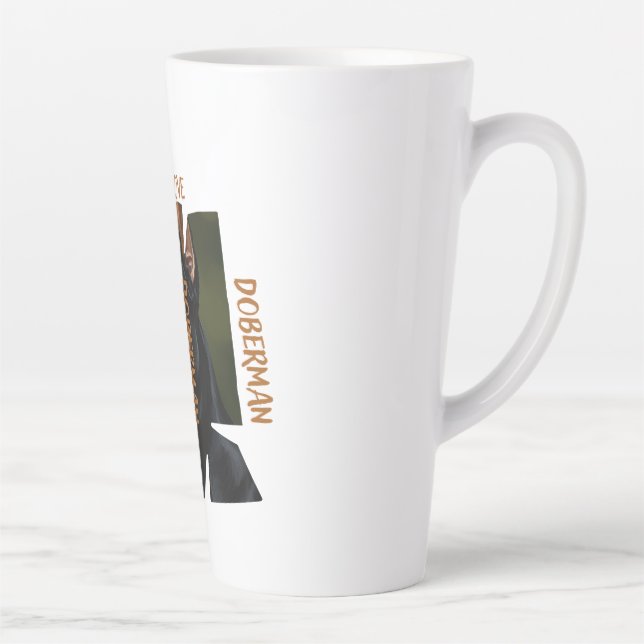 Cup of Love Dog Lover 17oz Large Latte Mug (Right)