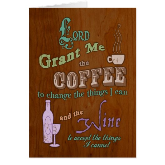 Cup of Serenity Cards (Front)