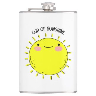 Cup Of Sunshine Flask