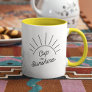 Cup of Sunshine Summer Vibe Modern Mindfulness Mug
