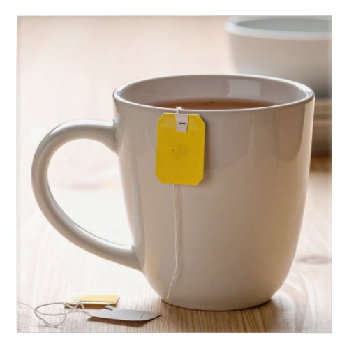 Cup of tea acrylic print