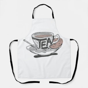 Cup of tea apron