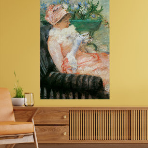 Cup of Tea by Mary Cassatt, Vintage Impressionism Poster