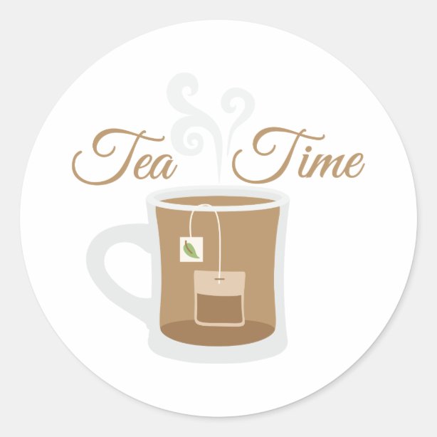 Tea Cup Stickers 100 Satisfaction Guaranteed Zazzle
