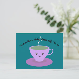 Cup of Tea Holiday Postcard