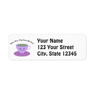 Cup of Tea Label