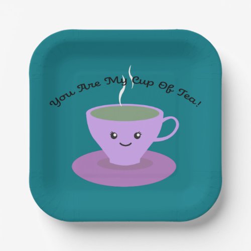 Cup of Tea Paper Plates