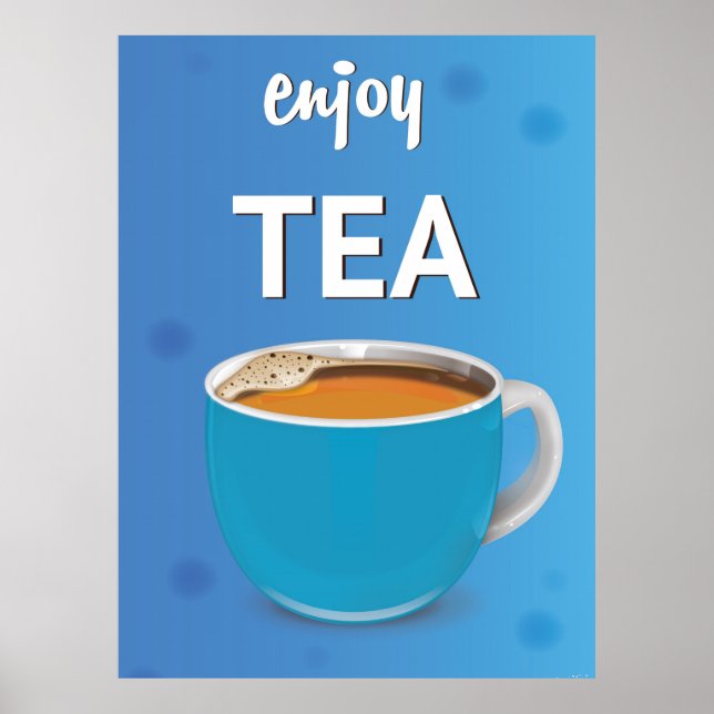Cup of Tea Vintage poster (Front)