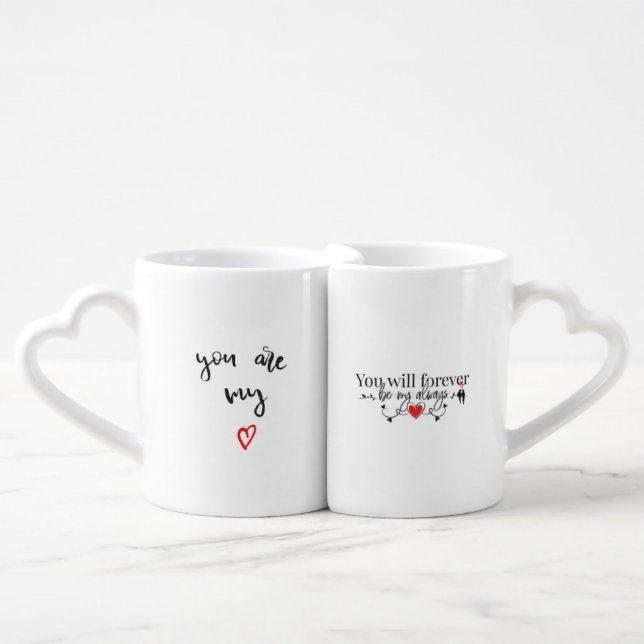 Cup set for couples (Front Nesting)