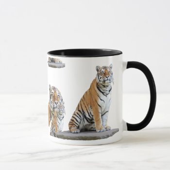 Cup "tiger" 01 by mein_irish_terrier at Zazzle