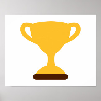 Cup trophy champion poster