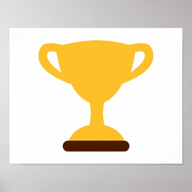 Cup trophy champion poster (Front)