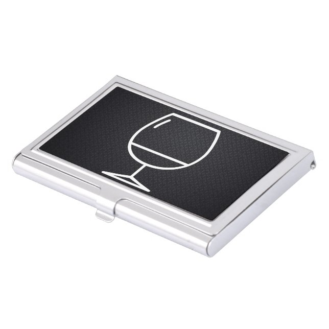 Cup Wines Minimal Case For Business Cards (Front)