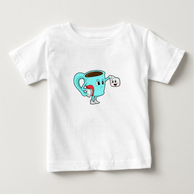 Cup with Coffee.PNG Baby T-Shirt (Front)