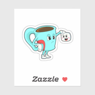 Cup with Coffee.PNG Sticker