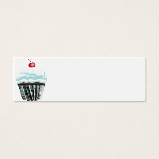 Customizable Cupcake Business Cards