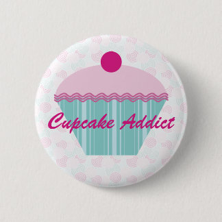 Cupcake Addict Button / Badge