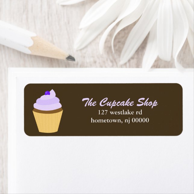 Cupcake Address Labels (Insitu)