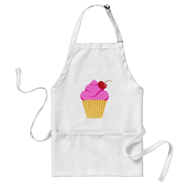 cupcake adult apron (Front)
