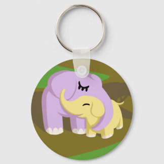 Cupcake and Butters Keychain
