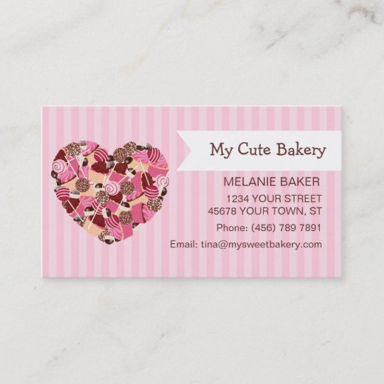 Life Is Short Cupcakes Business Cards