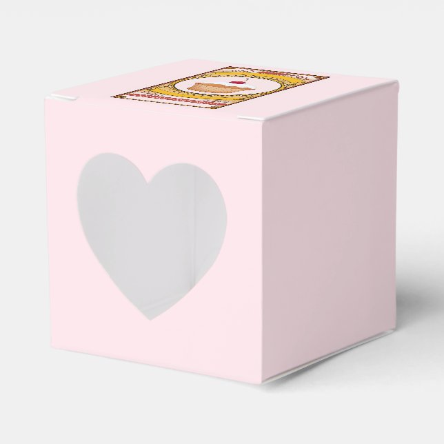 Cupcake And Cherry Promotional Favor Boxes (Front Side)