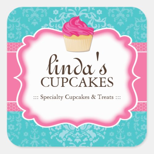 Cupcake and Dessert _ Packaging Stickers