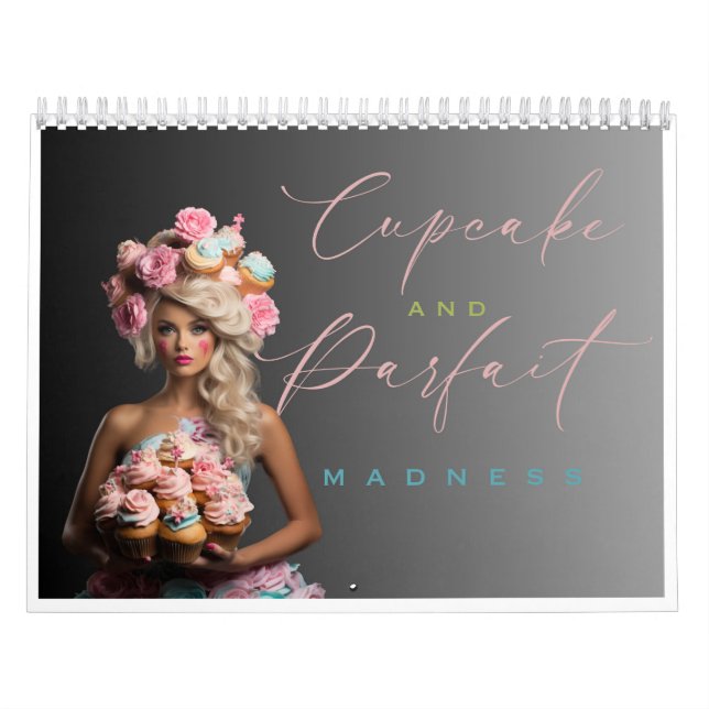 Cupcake and Parfait Madness Calendar (Cover)
