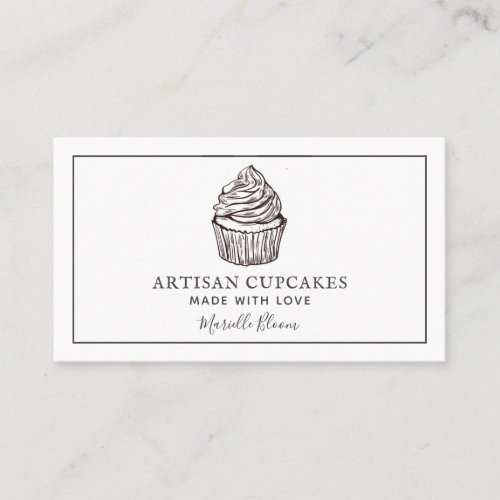 Cupcake Baker  Business Card