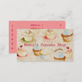 Cupcake Baker's Business Card (Front/Back)