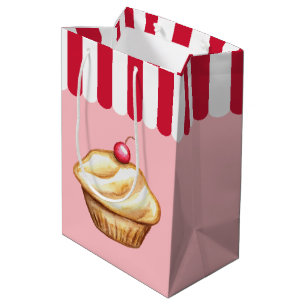 Cupcake Bakery Birthday Gift Bag
