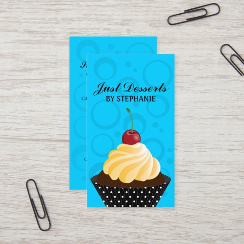 Cupcake Bakery Business Cards