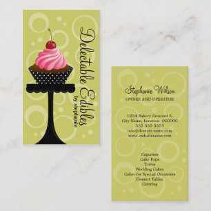 Cupcake Bakery Business Card
