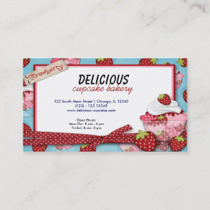 Cupcake Bakery Business Card