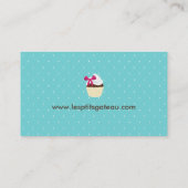 Cupcake Bakery Business Card (Back)