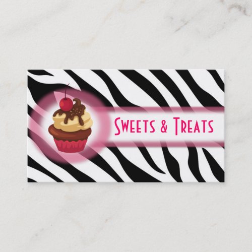 Cupcake Bakery Business Card