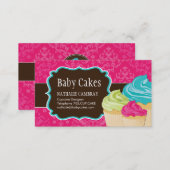 Cupcake Bakery Business Card (Front/Back)