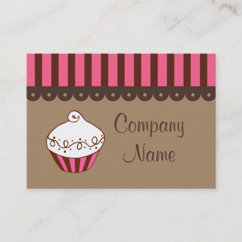 Cupcake Bakery Business Cards