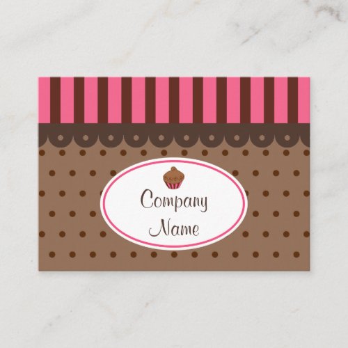 Cupcake Bakery Business Cards