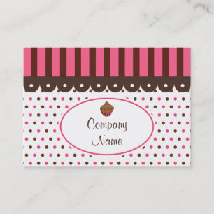 Cupcake Bakery Business Cards