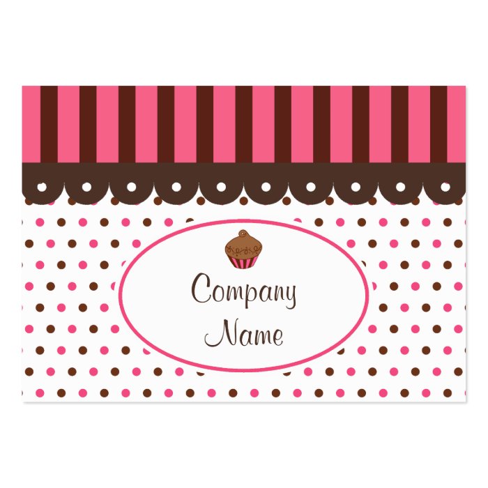 Cupcake Bakery Business Cards