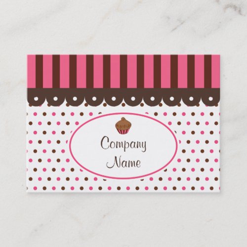 Cupcake Bakery Business Cards