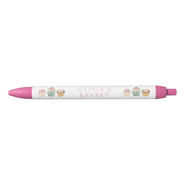 Cupcake Bakery Business Pen (Front)