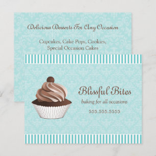 Cupcake Bakery Business Promotional Postcard