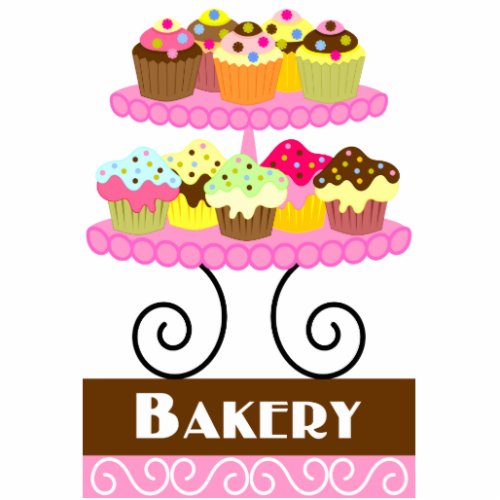 Cupcake Bakery Cutout