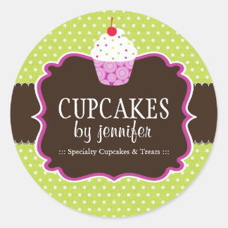 cupcake stickers zazzle