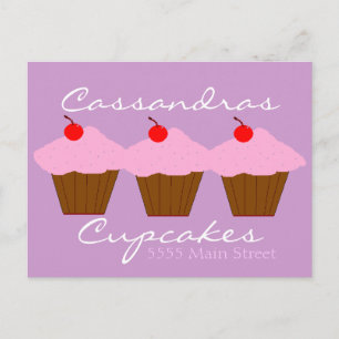 Cupcake Bakery Postcard